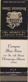 Matchbook Cover - Bostonian Shoes Champaign IL