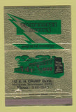 Matchbook Cover - Shelby Electric Memphis TN 40 Strike