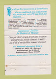 Matchbook Cover - Provincetown Inn Motel MA 40 Strike