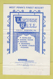 Matchbook Cover - Linden Hall Dawson PA 40 Strike