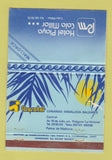 Matchbook Cover - Hotel Playa Cala Millor Spain Canarias Andalucia 40 Strike