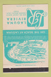 Matchbook Cover - Laguna Riviera Laguna Beach CA 40 Strike