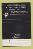 Matchbook Cover - Lewis & Clark Motor Inn Longview WA 40 Strike