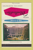 Matchbook Cover - Hotel Monticello Longview WA 40 Strike