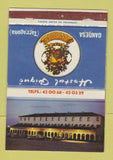 Matchbook Cover - Hostal Pique Gandesa Tarragona Spain 40 Strike