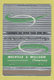 Matchbook Cover - Melville Wilson Fresno CA fertilizer chemical 40 Strike