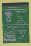 Matchbook Cover - Arnholm's Motel Antiques Barre VT 40 Strike