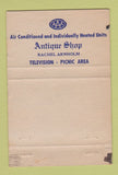 Matchbook Cover - Arnholm's Motel Antiques Barre VT 40 Strike