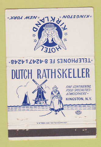 Matchbook Cover - Auctioneers Inn Burlington WI WEAR 40 Strike