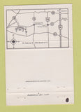 Matchbook Cover - Auctioneers Inn Burlington WI WEAR 40 Strike