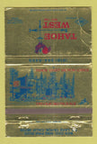 Matchbook Cover - Tahoe West Motor Lodge Lake Tahoe CA WORN 40 Strike