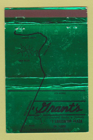 Matchbook Cover - Grant's Twin Peaks? CA WEAR 40 Strike