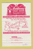 Matchbook Cover - Gaetaway Steak House Huntington LI NY 40 Strike