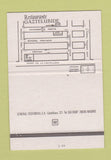 Matchbook Cover - Restaurante Gaztelubide Madrid Spain SAMPLE WEAR 40 Strike