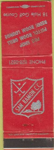 Matchbook Cover - Ojai Valley Inn Country Club Ojai CA