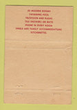 Matchbook Cover - Park Lodge Moose Jaw SK WORN 40 Strike