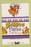 Matchbook Cover - Blazing Pianos Mercado Orlando FL 40 Strike