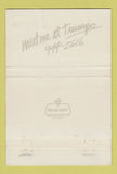 Matchbook Cover - Hotel Westcourt Phoenix AZ Trumps girlie 40 Strike