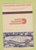 Matchbook Cover - Washington Convention Center Washington DC 40 Strike