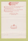 Matchbook Cover - Washington Convention Center Washington DC 40 Strike