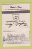 Matchbook Cover - Waddesdon Manor Aylesbury Buckinghamshire 40 Strike