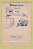 Matchbook Cover - Thermogas Propane IA IL WI Chains 40 Strike