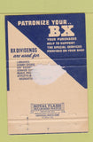 Matchbook Cover - Hamilton Air Force Base BX 40 Strike