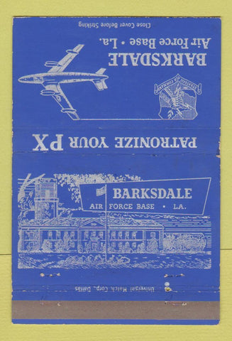 Matchbook Cover - Barksdale Air Force Base LA PX 40 Strike