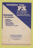 Matchbook Cover - Barksdale Air Force Base LA PX 40 Strike