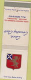 Matchbook Cover - Clock Country Club Whittier CA