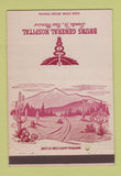 Matchbook Cover - Bruns General Hospital Sante Fe NM military 40 Strike