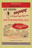 Matchbook Cover - Suburban Propane Gas CC Bracy 40 Strike