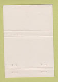 Matchbook Cover - HA Red Boucher Lieutenant Governor AK Alaska 40 Strike