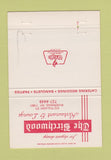 Matchbook Cover - Birchwood Restaurant Riverhead NY 40 Strike