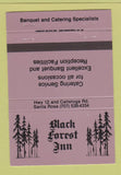 Matchbook Cover - Black Forest Inn Santa Rosa CA 40 Strike