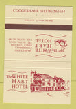 Matchbook Cover - White Hart Hotel Coggeshall Essex UK England 40 Strike