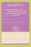 Matchbook Cover - Chateau Pyrenees Denver Colorado Imprint 40 Strike