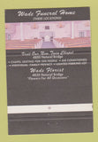 Matchbook Cover - Wade Funeral Home St Louis MO 40 Strike