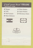 Matchbook Cover - Fuelgas Propane Monroe MI 40 Strike