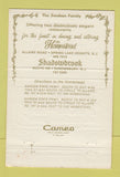Matchbook Cover - The Homestead Spring Lake Heights NJ Shrewsbury 40 Strike