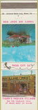 Matchbook Cover - Tiger's Indian Village Tamiami Trail FL Miami