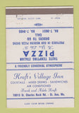 Matchbook Cover - Kraft's Village Inn Pizza St Ann MO 40 Strike