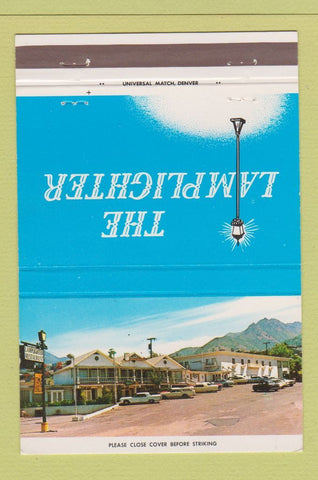Matchbook Cover - The Lamplighter Salt Lake City UT 40 Strike