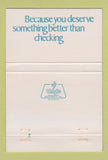 Matchbook Cover - Savanna Milwaukee Railroad Credit Union IL 40 Strike