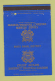 Matchbook Cover - Coast Guard District Training Station Grand Haven MI 40 Strike