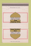 Matchbook Cover - Camp Grayling MI Army Air Force Exchange 40 Strike