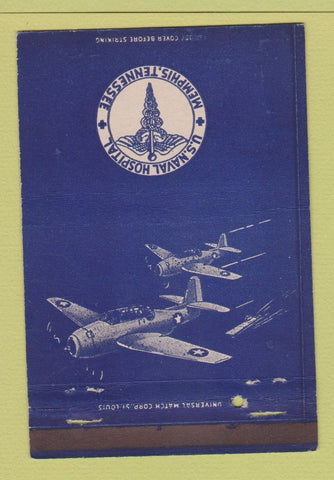 Matchbook Cover - US Naval Hospital Memphis TN 40 Strike