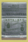 Matchbook Cover - Insto Gas Propane Detroit MI WEAR 40 Strike