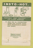 Matchbook Cover - Insto Gas Propane Detroit MI WEAR 40 Strike