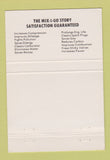 Matchbook Cover - Mix I go Fuel Supplement Waupaca WI 40 Strike